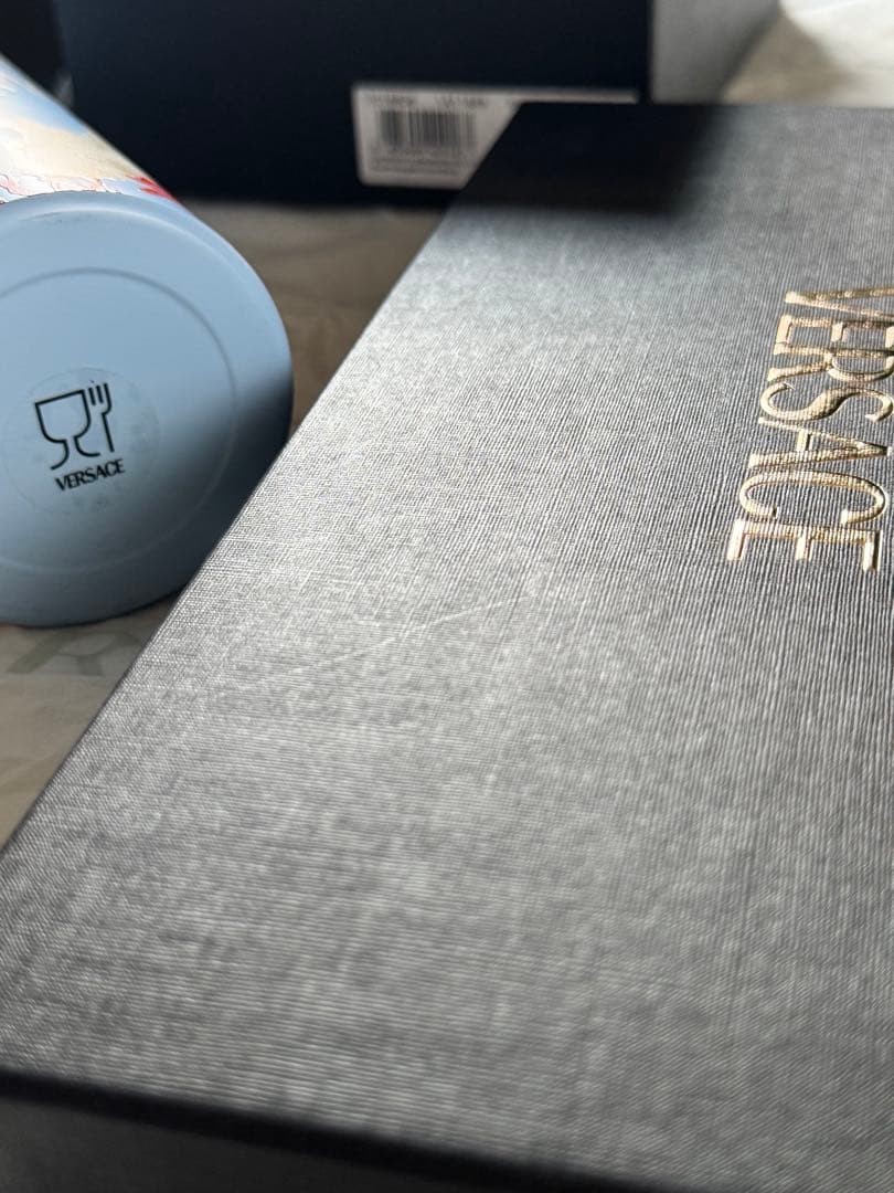 新品未使用 ヴェルサーチVERSACE 海洋モチーフ ボトル　水筒