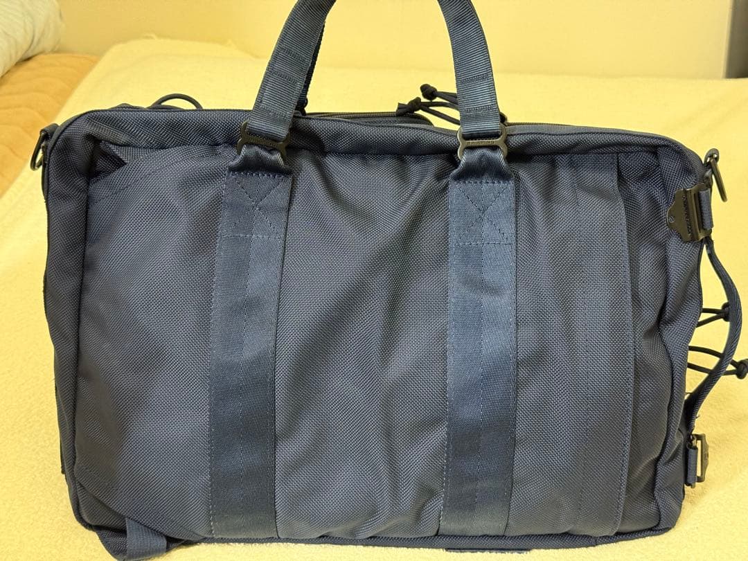 週末割引　BRIEFINGxBEAMS PLUS 別注　3WAYバッグ　ネイビー