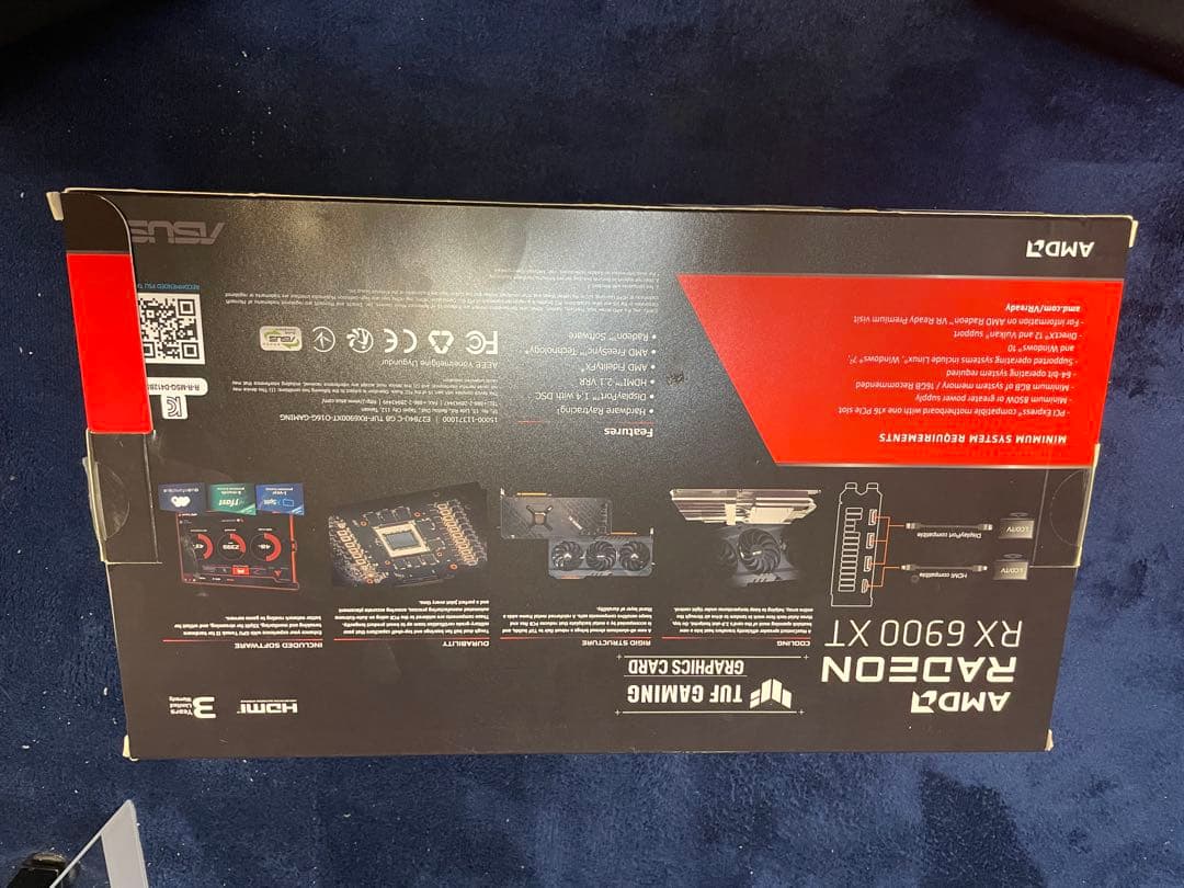 16GB【美品】TUF-RX6900XT-O16G-GAMING