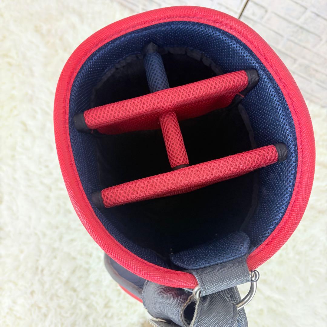   キャディバック ゴルフバッグ USA 85 赤