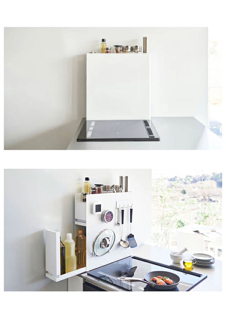 yio様　山崎実業 Tower 隠せるスパイスラック