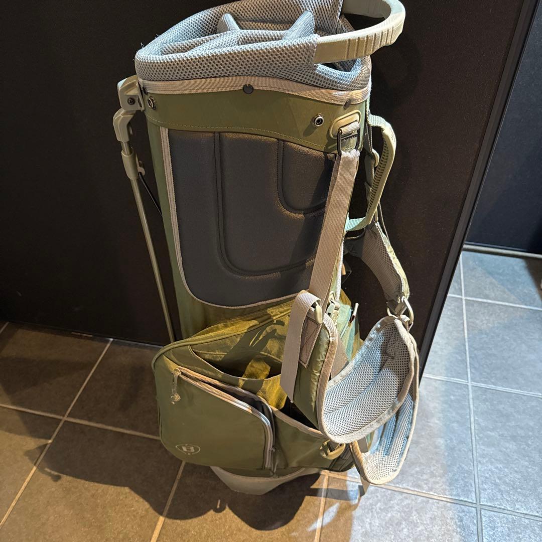 BRIEFING キャディバッグ オリーブグリーン