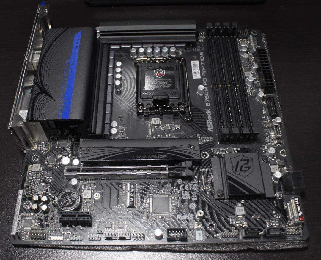 完全動作品 ASRock B760M PG Riptide MicroATX
