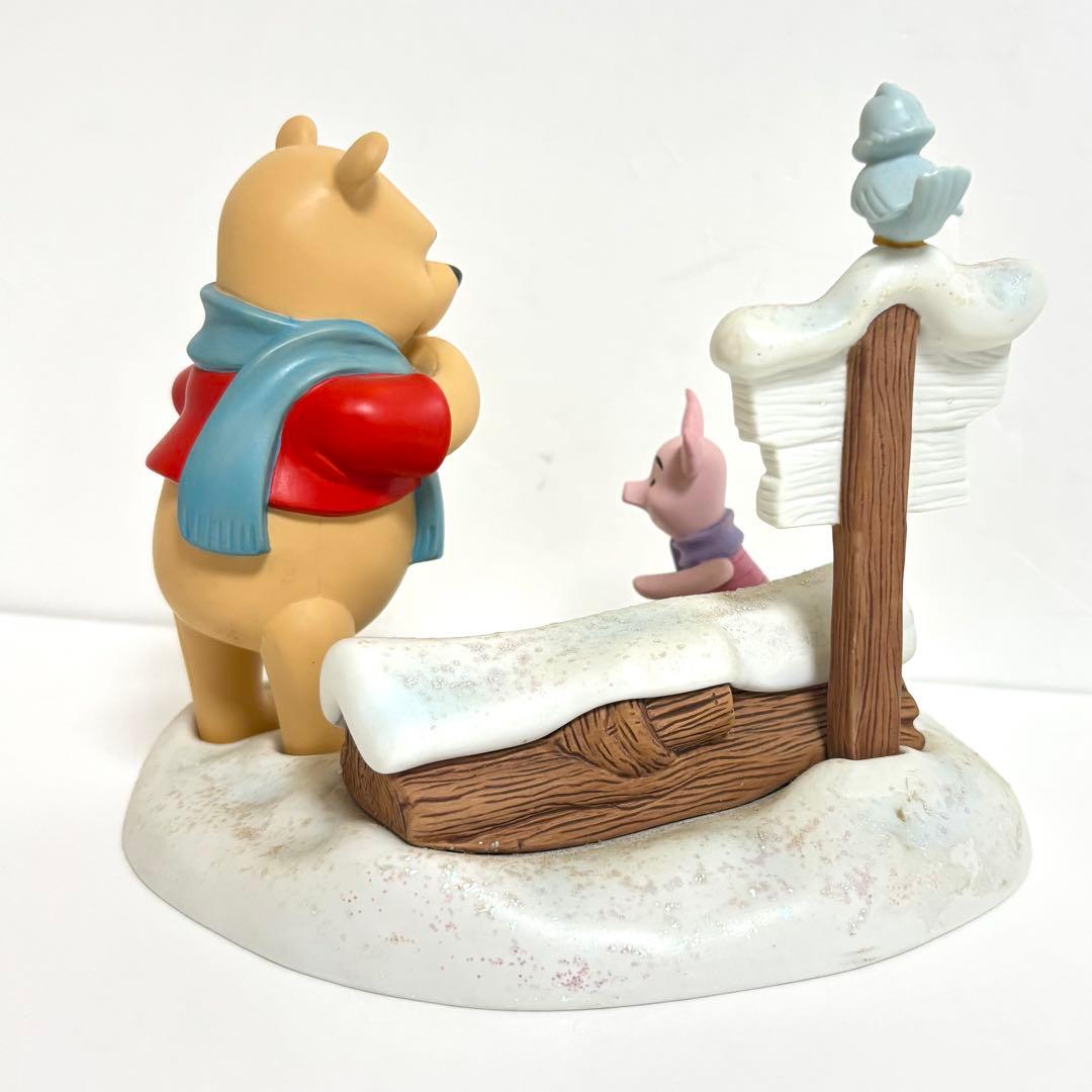 【美品】 ディズニー くまのプーさん 限定品 陶器 ピグレット オブジェ