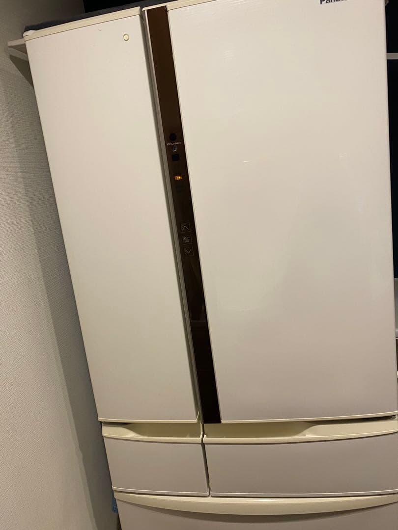Panasonic 冷蔵庫 NR-FVF461-W 455L 中古品フレンチドア