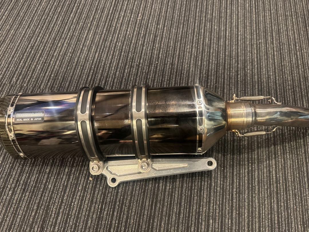 フォルツァ250 MF17 BEAMSマフラー　ビームス　スーパーメタルブラック