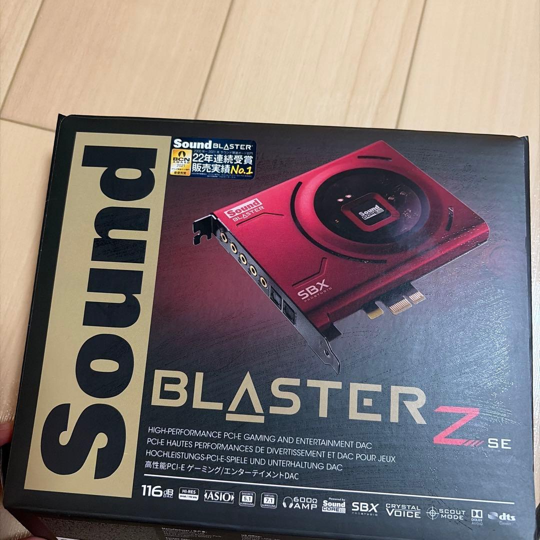 Sound Blaster Z SE PCI Express サウンドカード