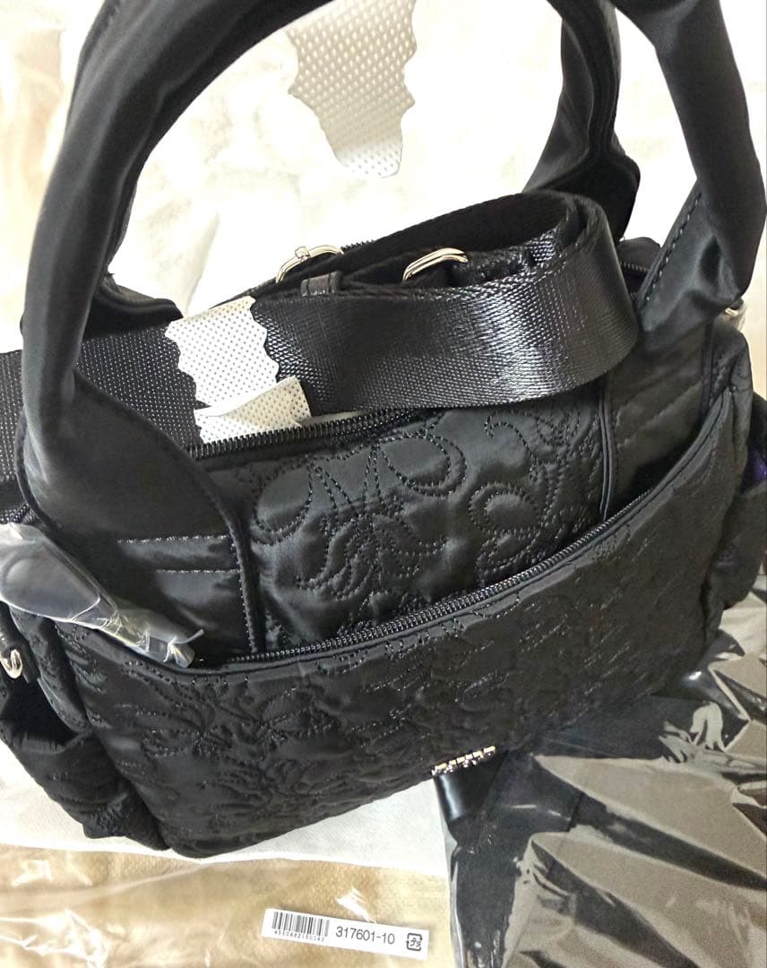 ANNA SUI アナスイ アニー 2wayボストンバッグ 黒 新品未使用品