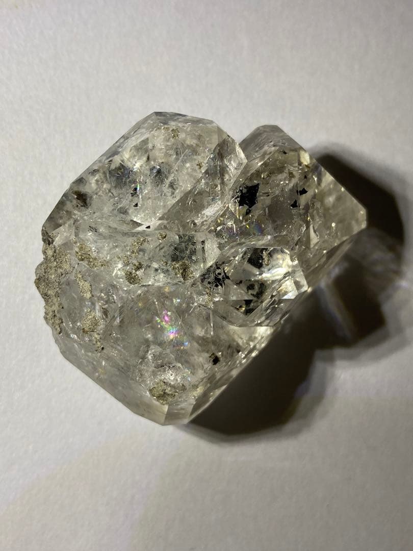 天然石　ニューヨーク産　ハーキマーダイヤモンド　原石　ハーキマー　水晶　クォーツ