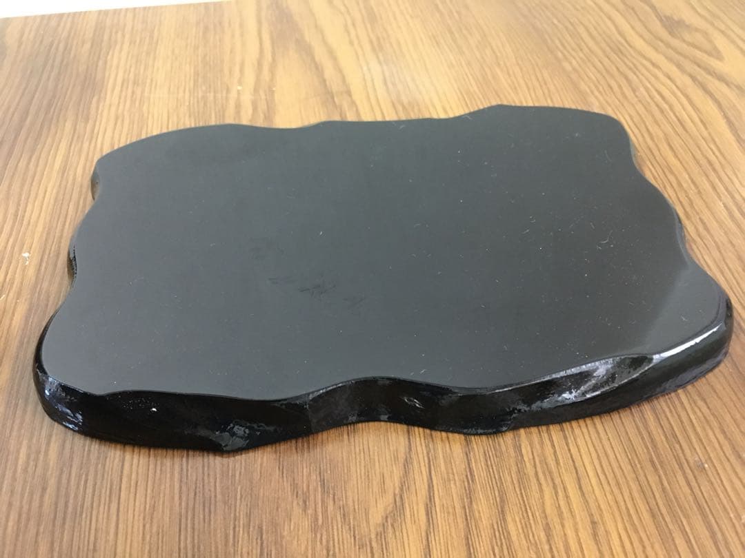 九谷焼 九谷奉峰 花瓶 鶴 台座付き