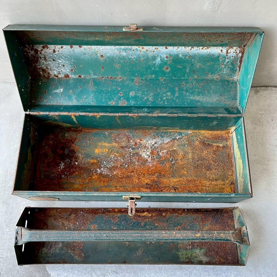 【USA vintage】70年代　工具箱　ツールボックス　アメリカ　ビンテージ