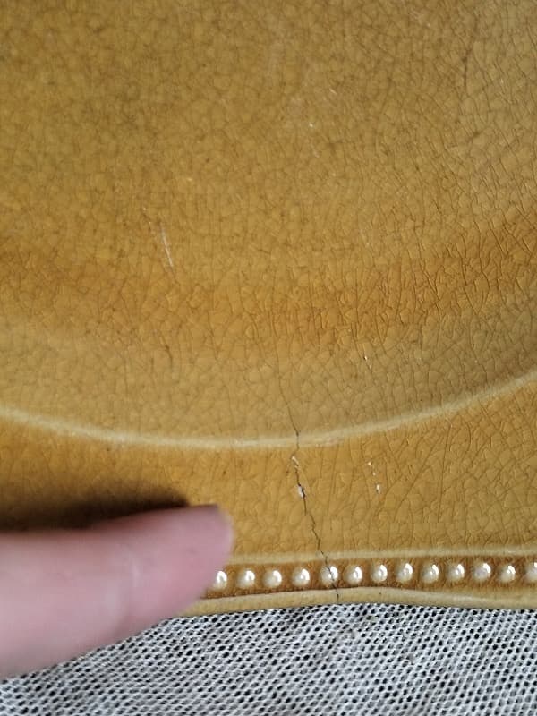 フランス アンティーク ピション オクトゴナル 陶器 皿