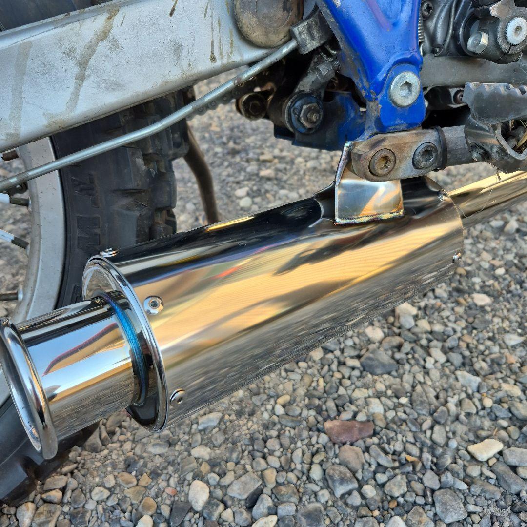 ヤマハ TW200/225 バイクマフラー 100Φ砲弾マフラー ステンレス
