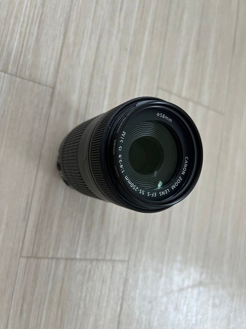 Canon キヤノン 望遠ズームレンズ EF-S55-250mm F4-5.6
