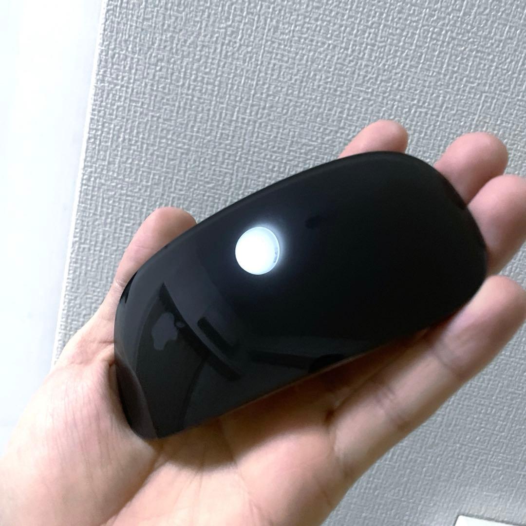 ほぼ新品 ブラック Apple Magic Mouse アップル純正