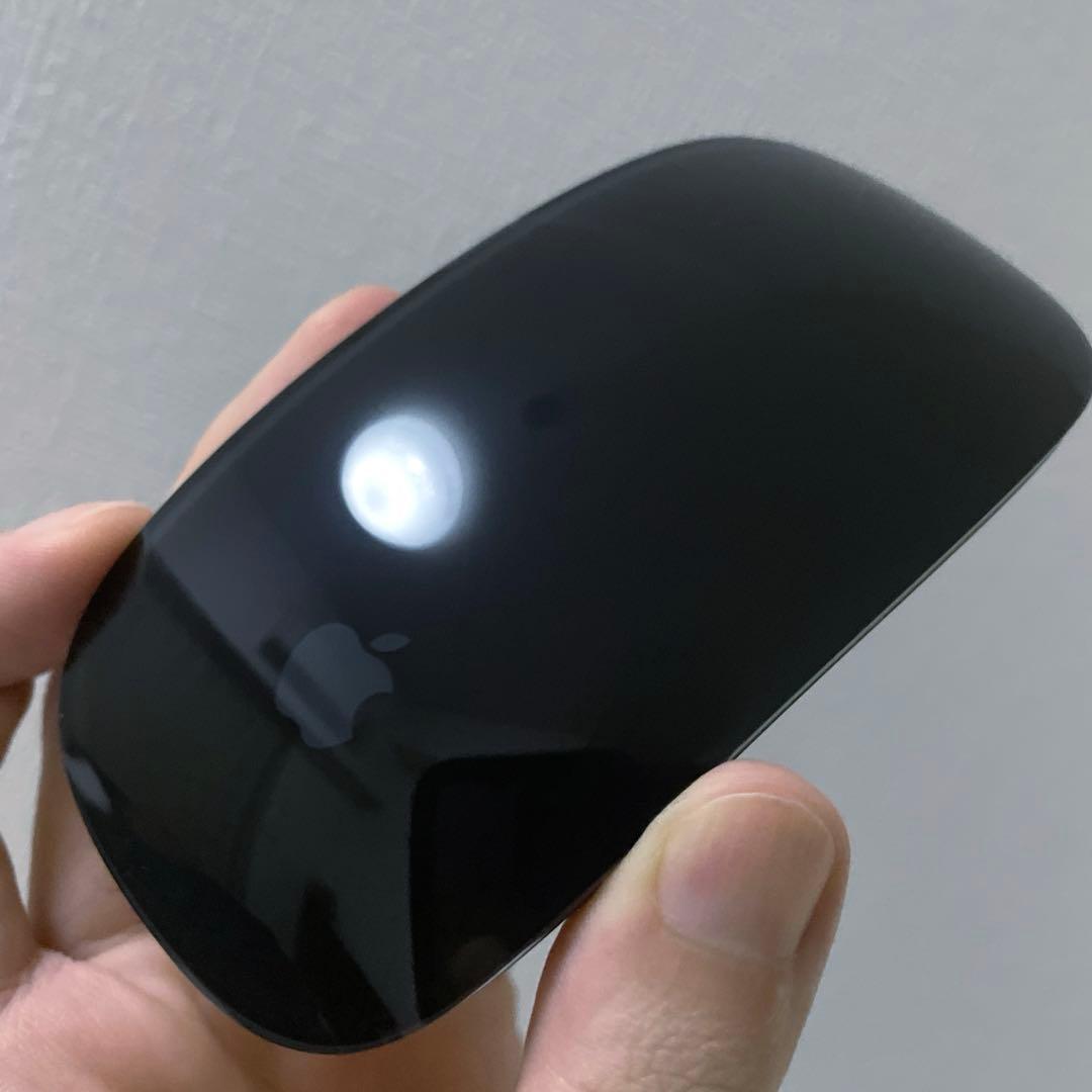 ほぼ新品 ブラック Apple Magic Mouse アップル純正