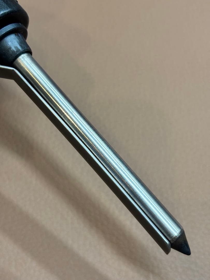 超美品LENZ C-8レンツルートアイロン　元巻き丸8㎜　理容アイロン