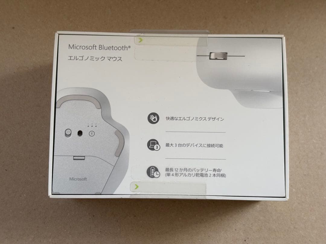 マイクロソフト Bluetooth エルゴノミック マウス 222-00031
