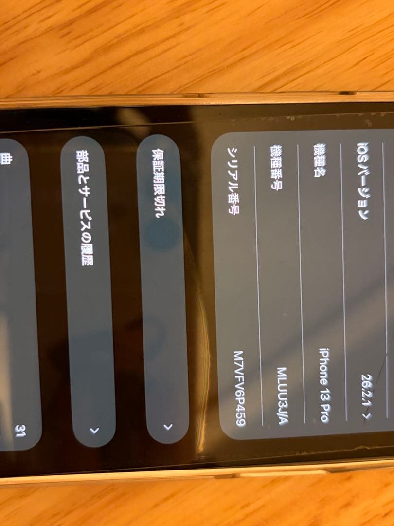 iPhone13Pro 256gb シエラブルー