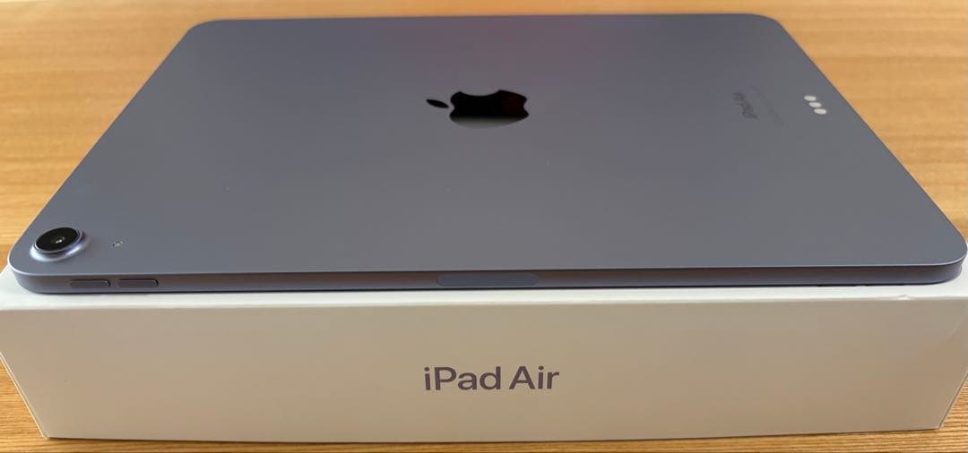 【極美品】iPad Air 第5世代 パープル バッテリー100%