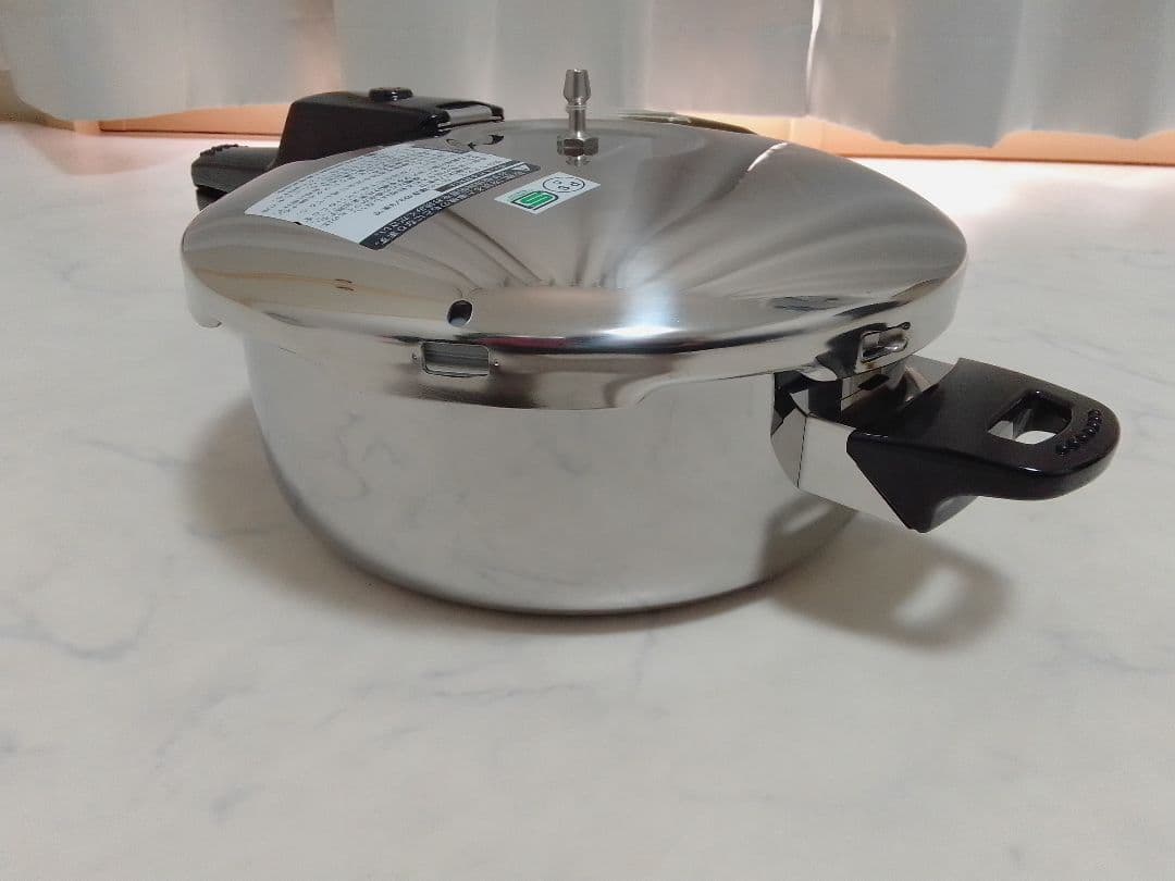 ☆未使用☆ アサヒ軽金属 スーパー活力鍋 3L IH対応 オモリ欠品 圧力鍋