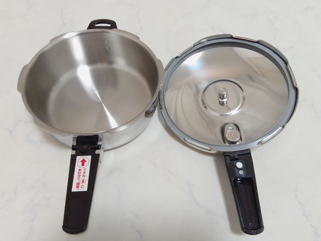 ☆未使用☆ アサヒ軽金属 スーパー活力鍋 3L IH対応 オモリ欠品 圧力鍋