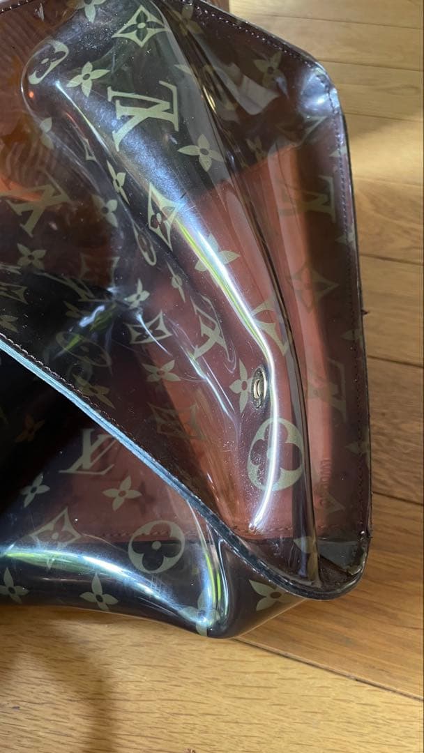 レア‼️ルイヴィトン モノグラム PVC レザー トートバッグ 大容量 旅行