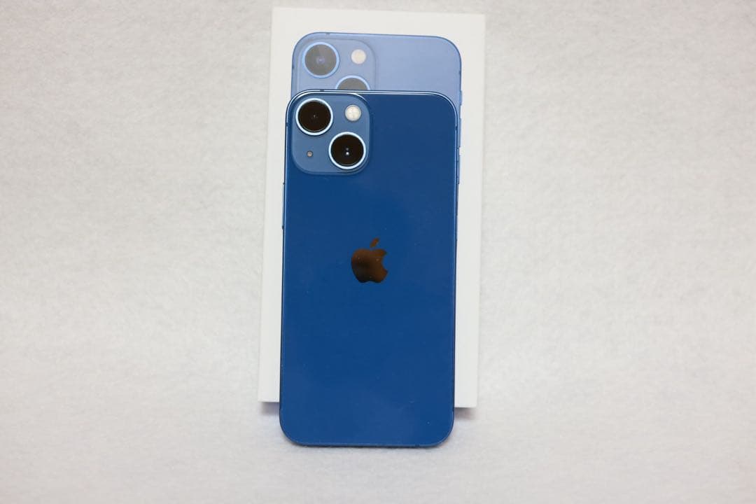 ❗️純正バッテリー100% 13 mini 512gb ブルー　美品❗️