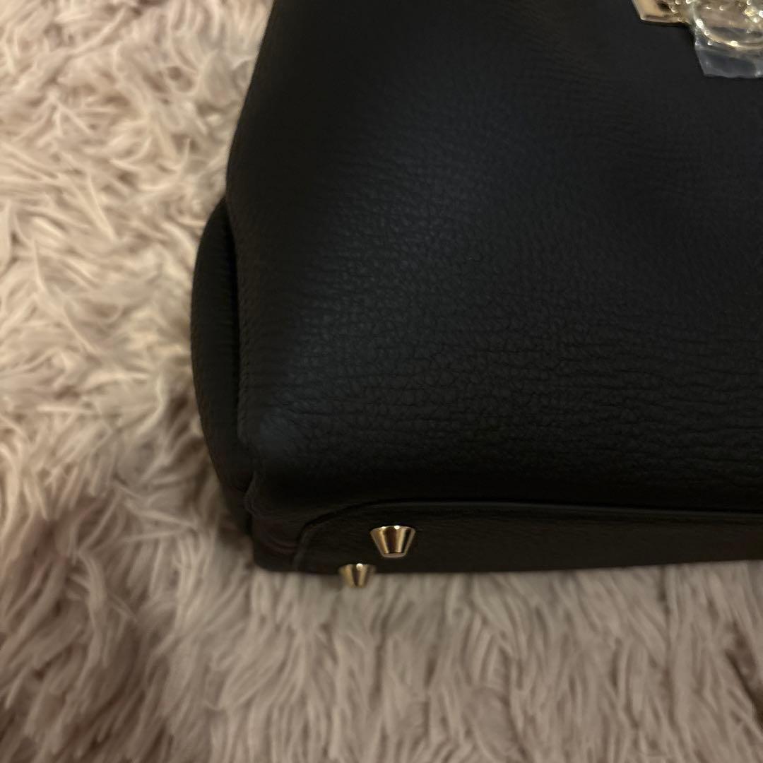 ヘイニ　マロエ　ブラック　ショルダー付き　HAYNI Marollet 本革