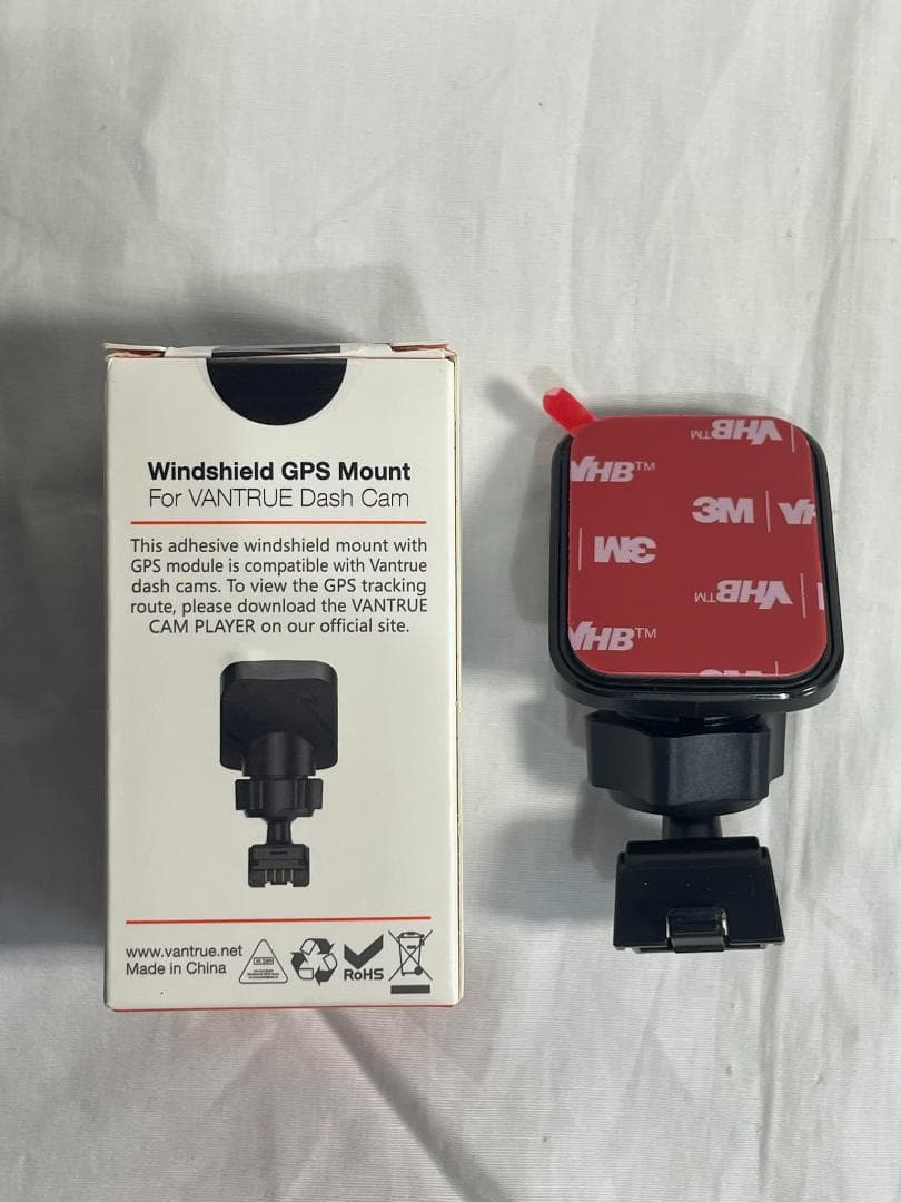 新品 VANTRUE N4 /GPSマウント+直結電源ケーブル中古/ドラレコ