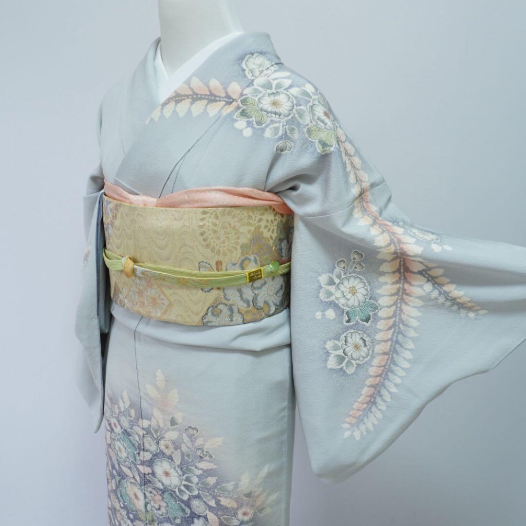 訪問着単品　正絹【254】お宮参り