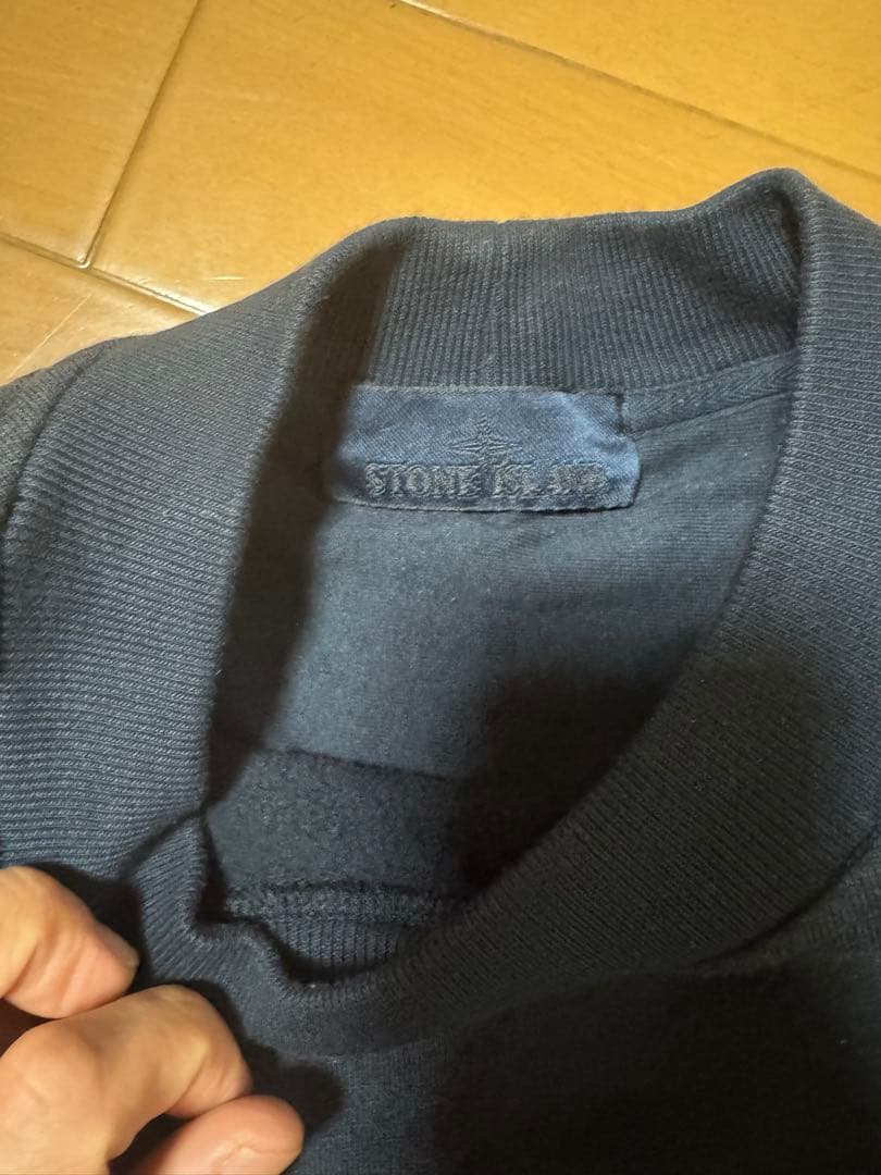 ストーンアイランド　スウェット　トレーナー　黒