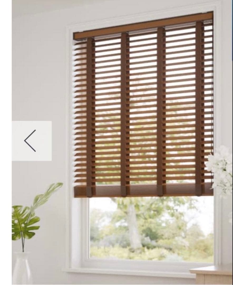 【TUISS DÉCOR】ウッドブラインド　新品 (885幅 x 1295丈 )