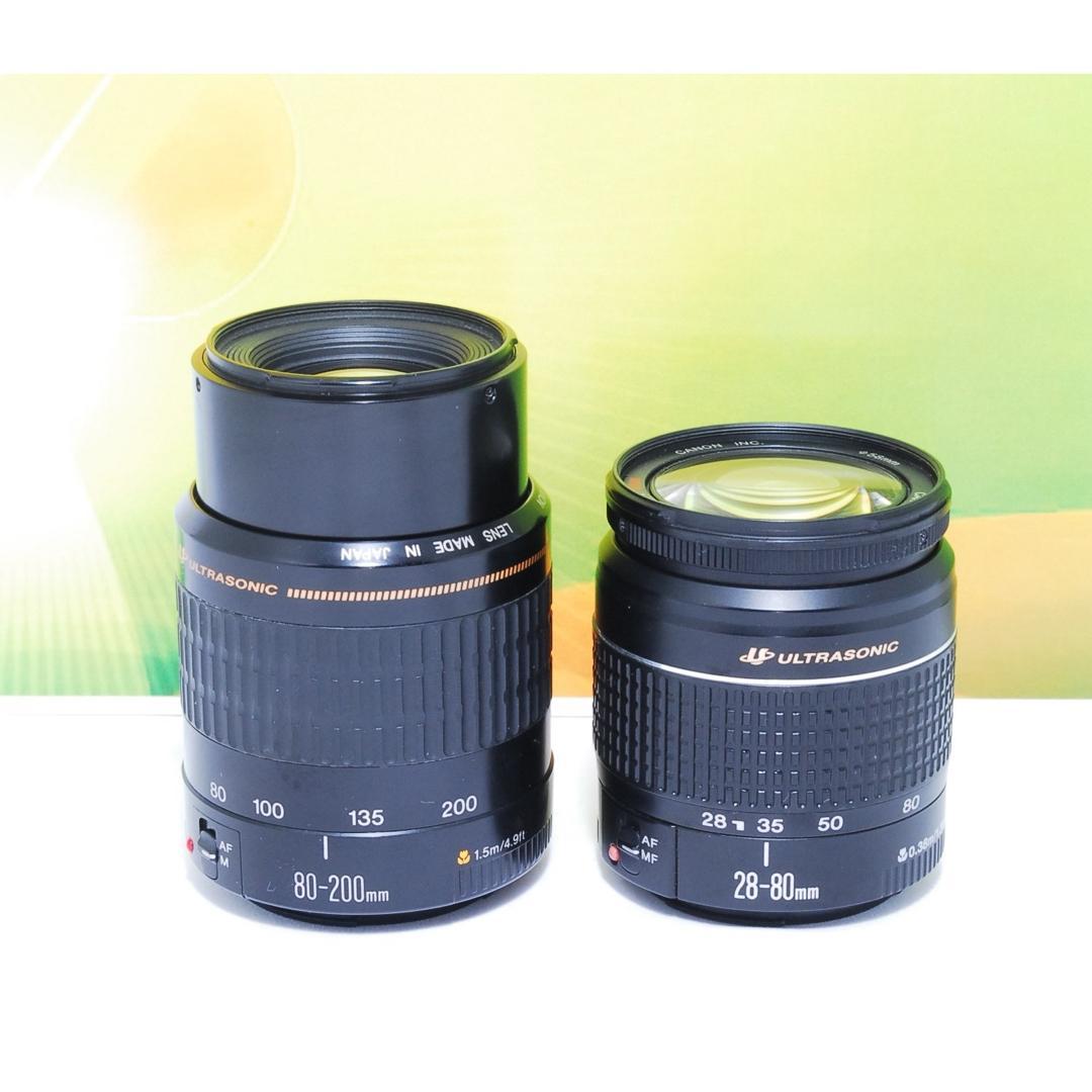 美品✨Wi-Fi搭載✨Canon kiss X8i ダブルレンズ 初心者おすすめ