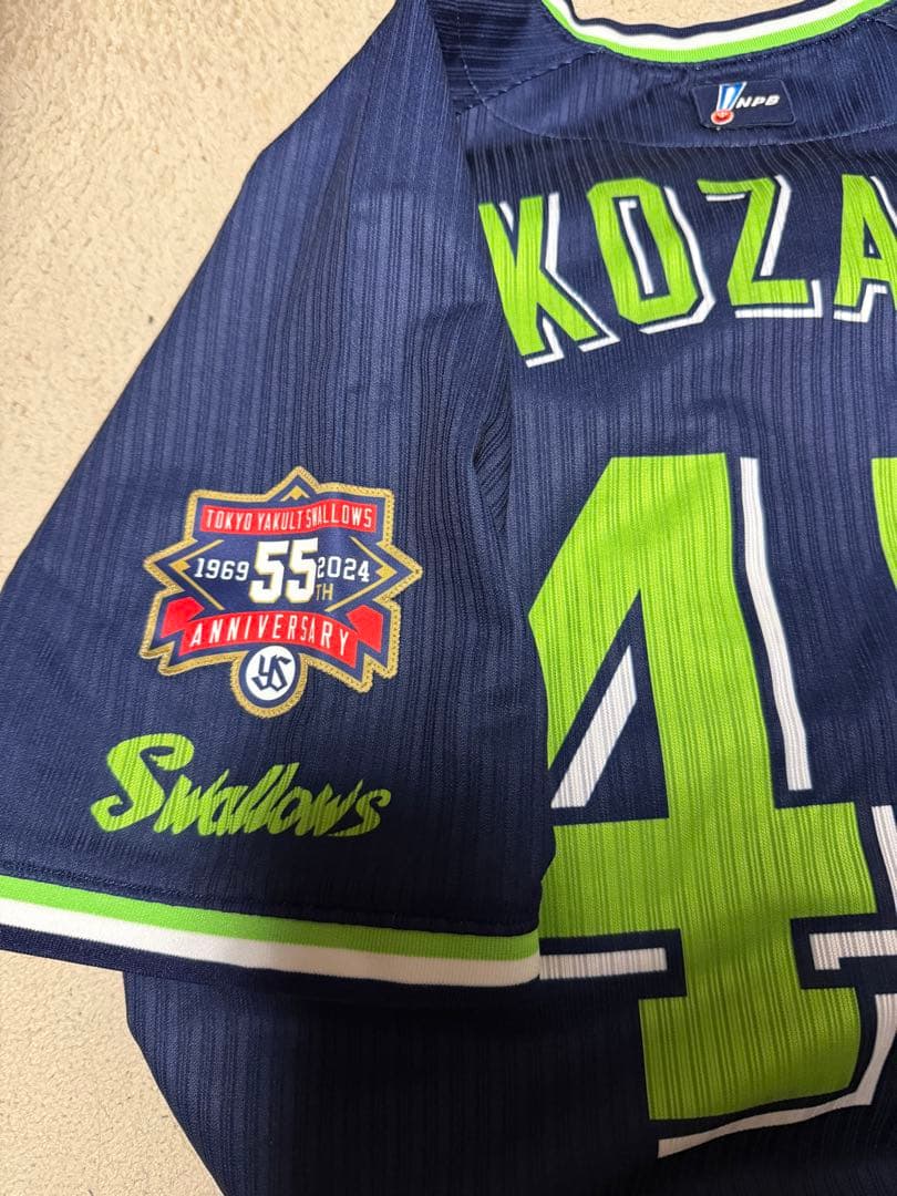 支給品　実使用　小澤 怜史　ヤクルト　上下セット　こざわ　プロコレ