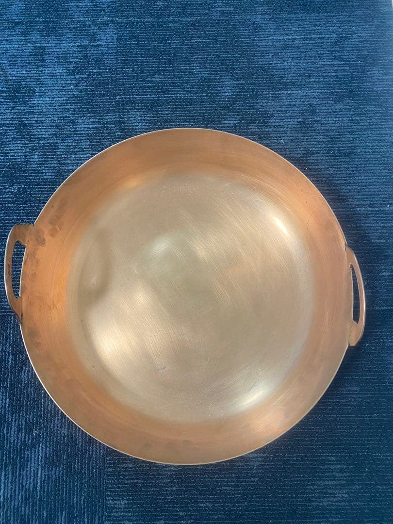 純銅製 業務用 大型 銅鍋 天ぷら鍋 42cm