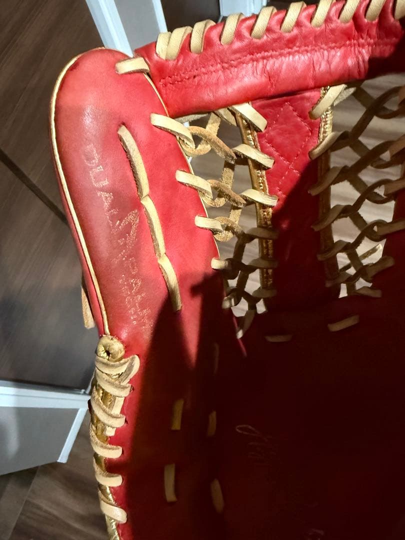 Rawlings 軟式グローブ レッド/ベージュ