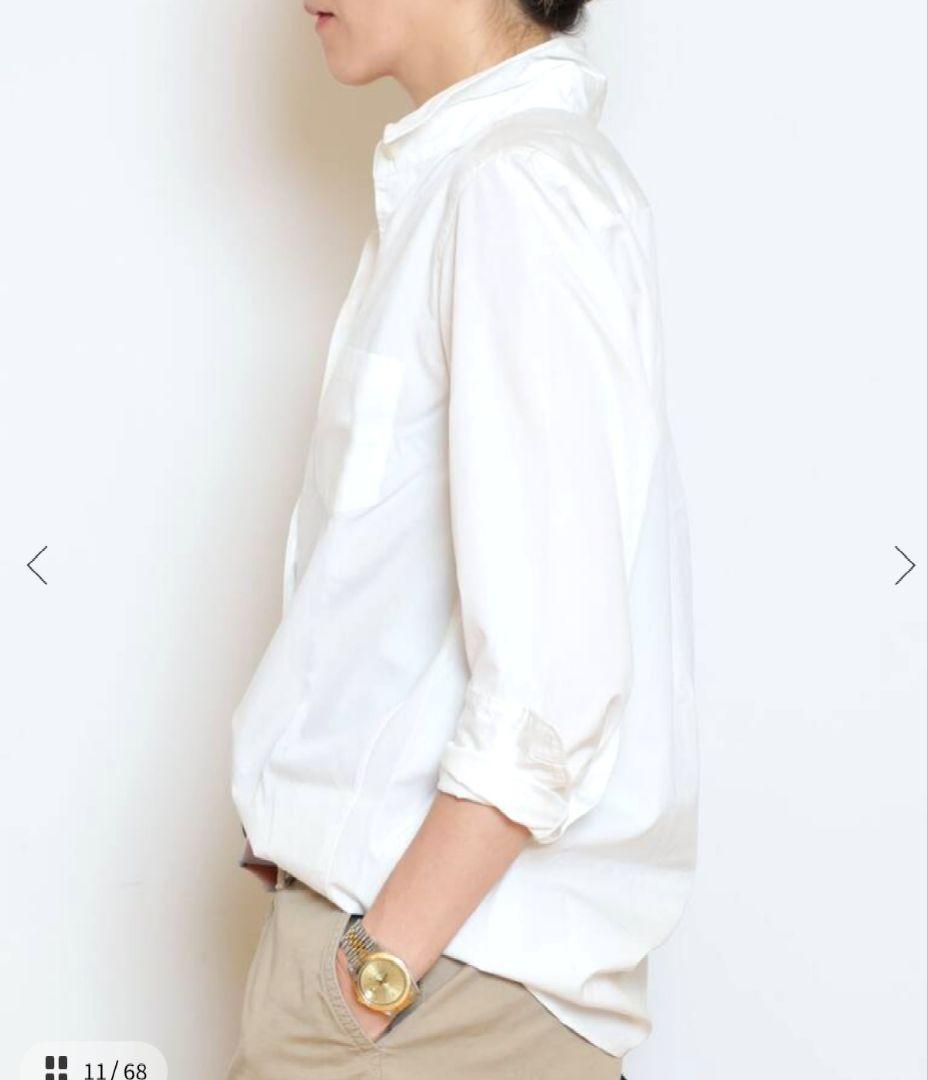 美品 MUSE de Deuxieme Classe ワイヤーウォッシュシャツ