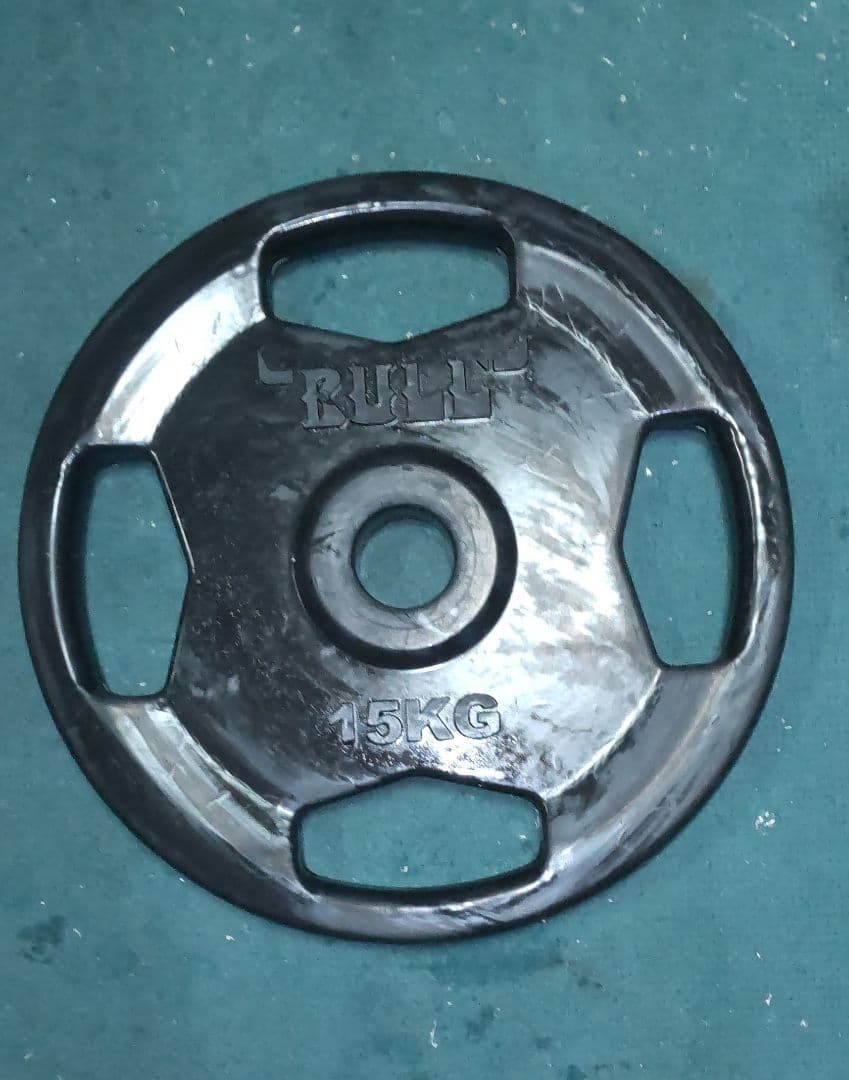 オリンピック プレート BULL 15kgプレート2枚