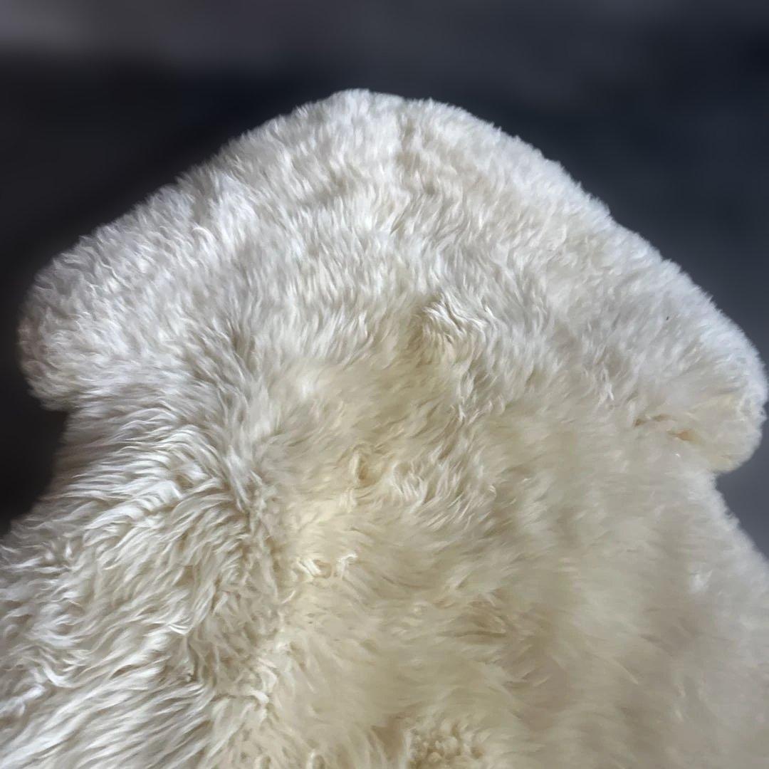 瞬間的お値下げ❣️未使用保管y Creekラムスキン ホワイトマット