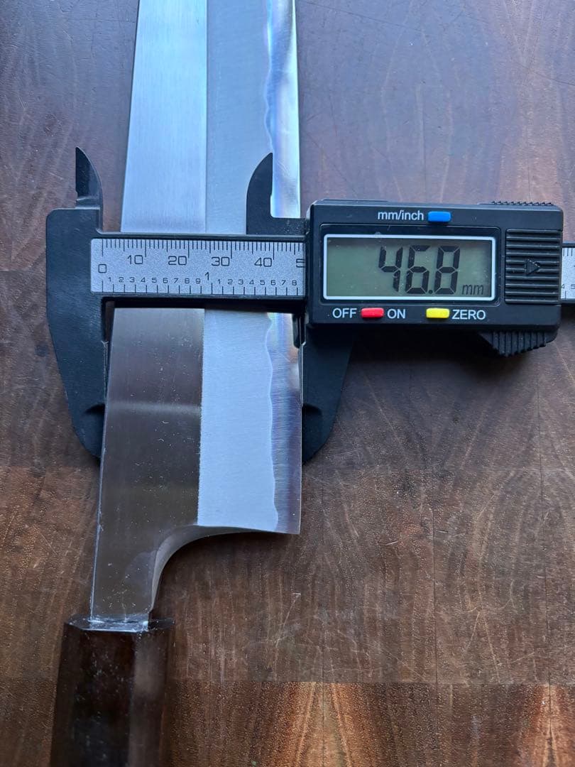 堺打刃物　切付　和牛刀　240mm 包丁　白鋼　和包丁　片刃　本職　和食