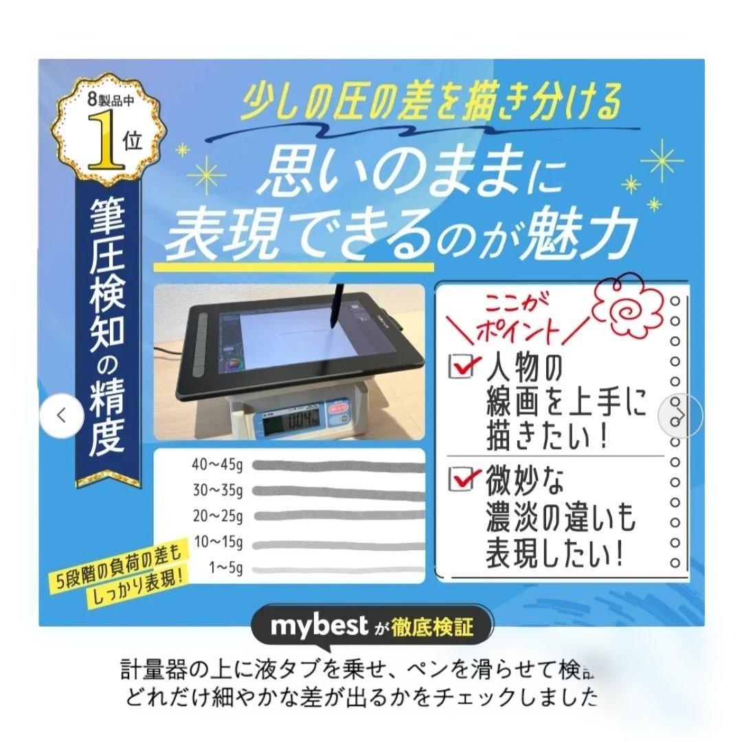 『日本限定』液タブ XPPEN Artist12 2nd 豪華版 ブラック 黒