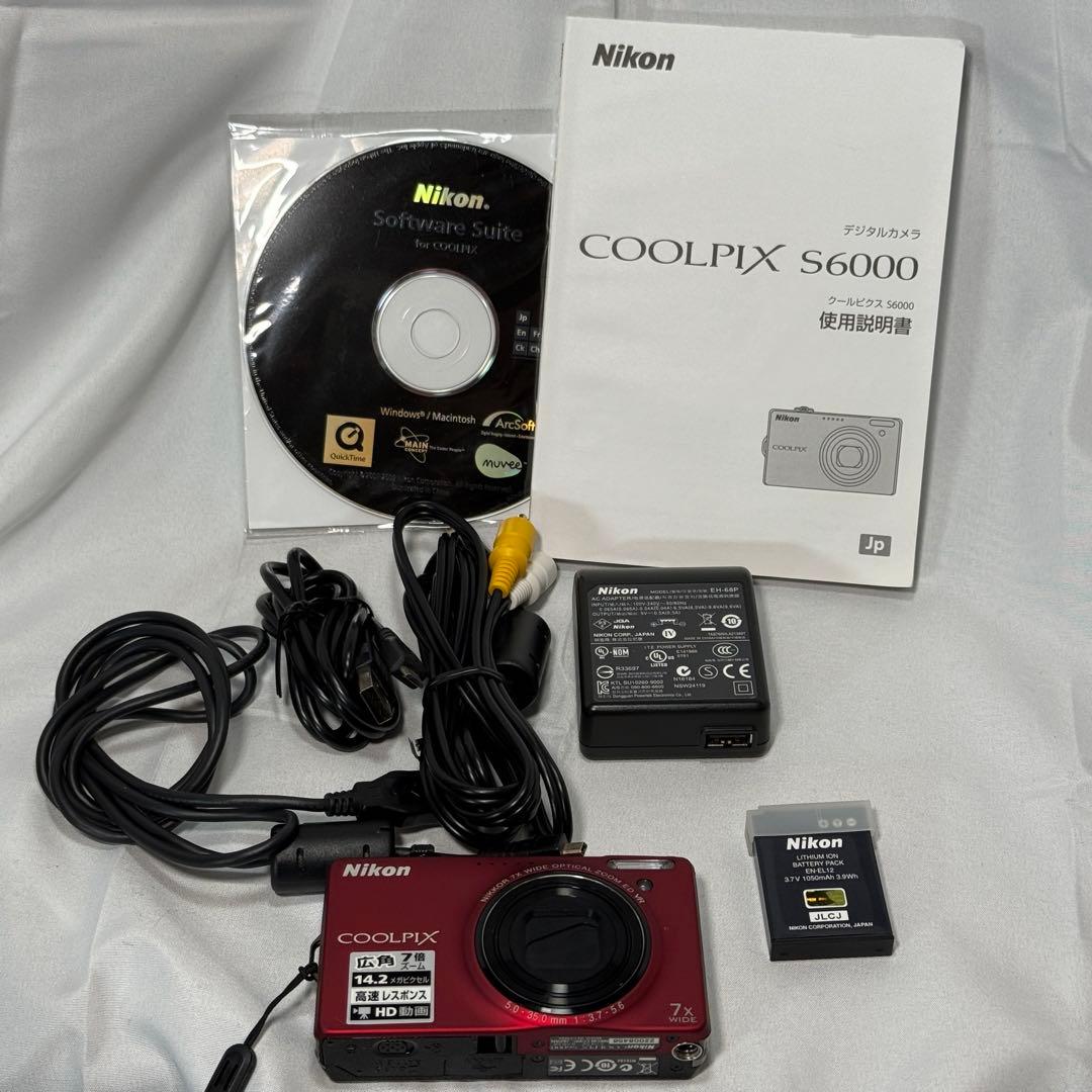 【オールドコンデジ】 Nikon COOLPIX S6000