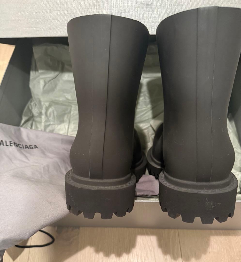 最終値下げ新品バレンシアガBALENCIAGAステロイドラバーブーツ