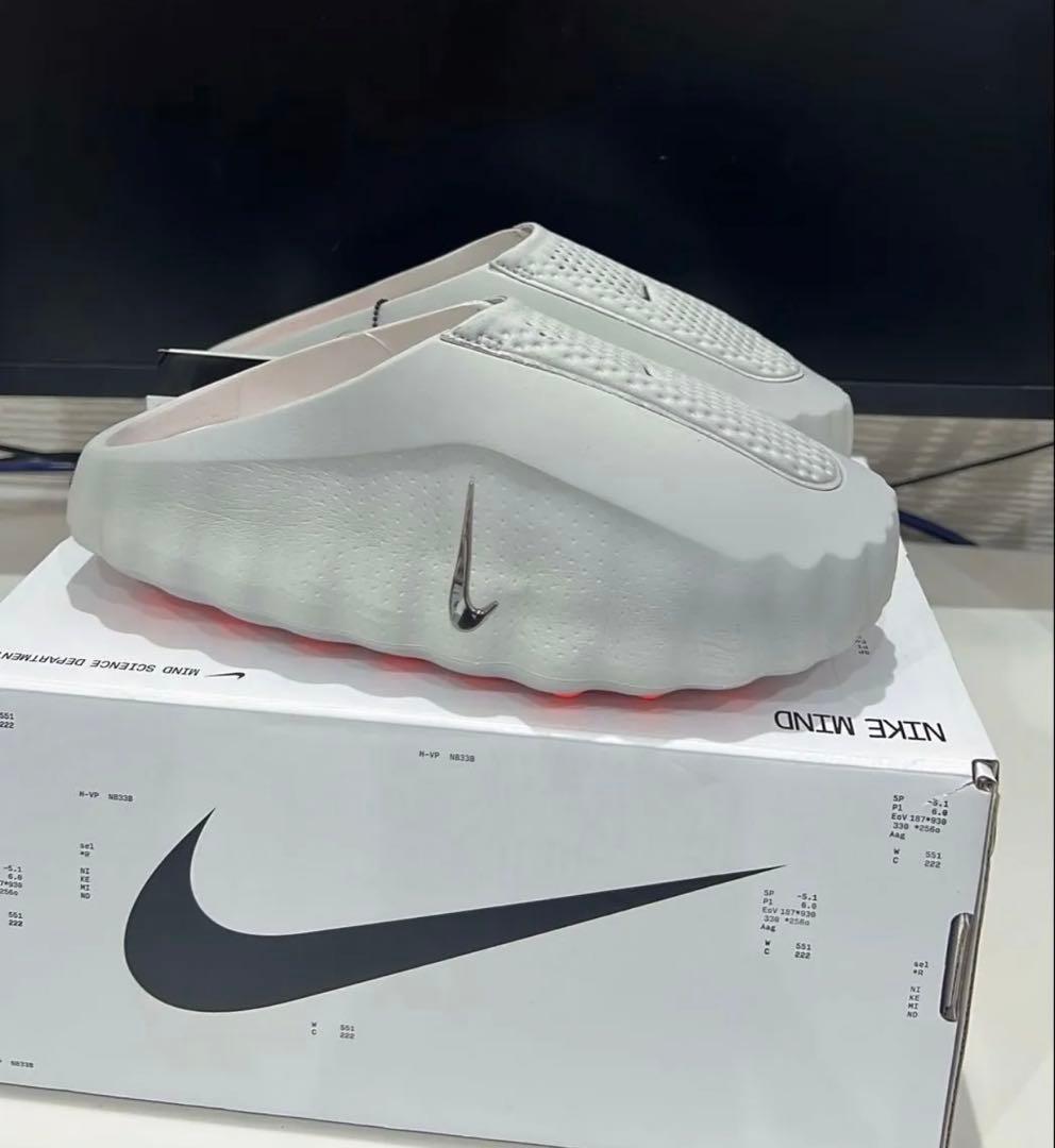 靴 Nike Wmns Mind 001 Mules smoke grey