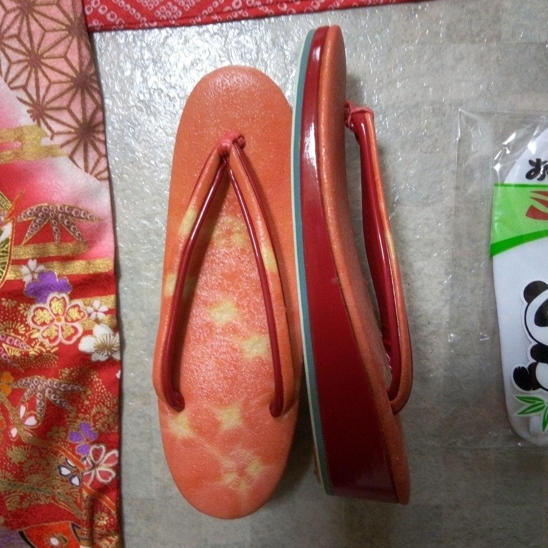 美品【七五三7歳用～ハーフ成人式】振袖フルセット