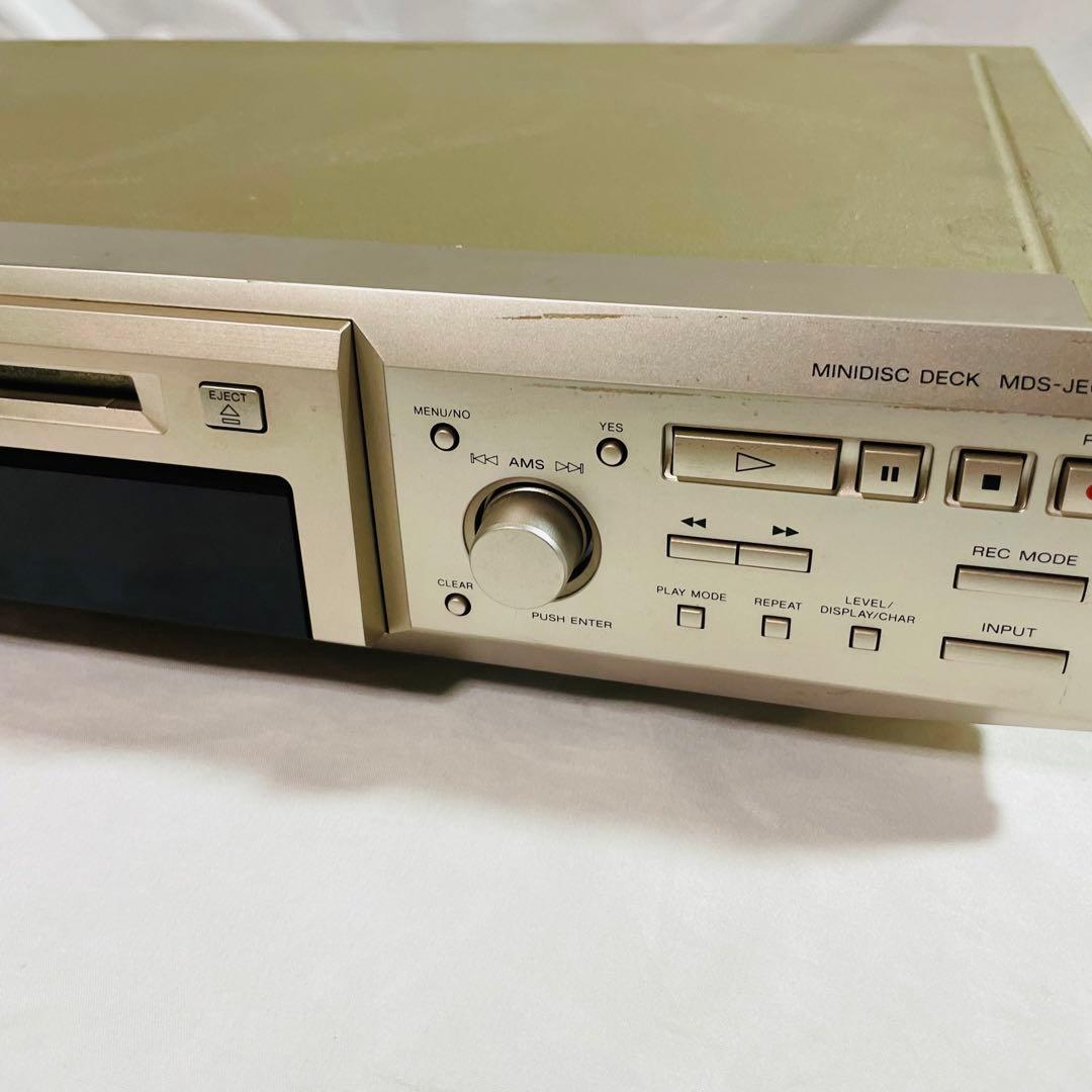 SONY ソニー　MDS-JE640 　MDレコーダー　現状品