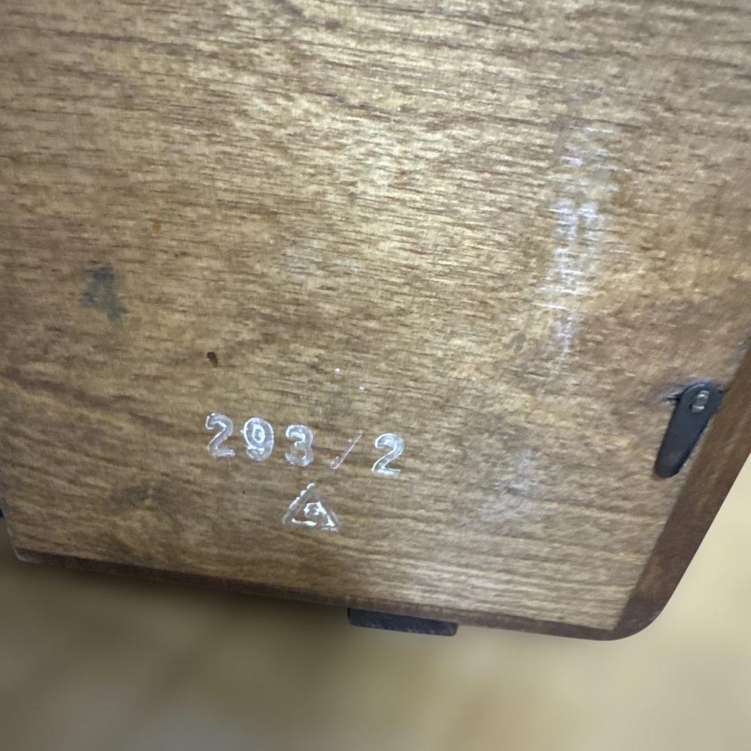 GERMANY Hermle ヘルムレ ゼンマイ式置時計 アンティ－ク