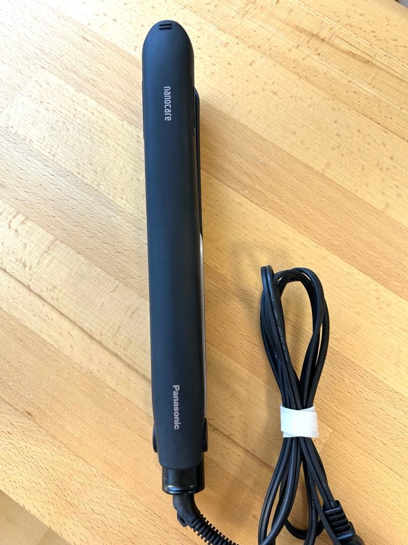 Panasonic nanocare ストレートヘアアイロン ブラック