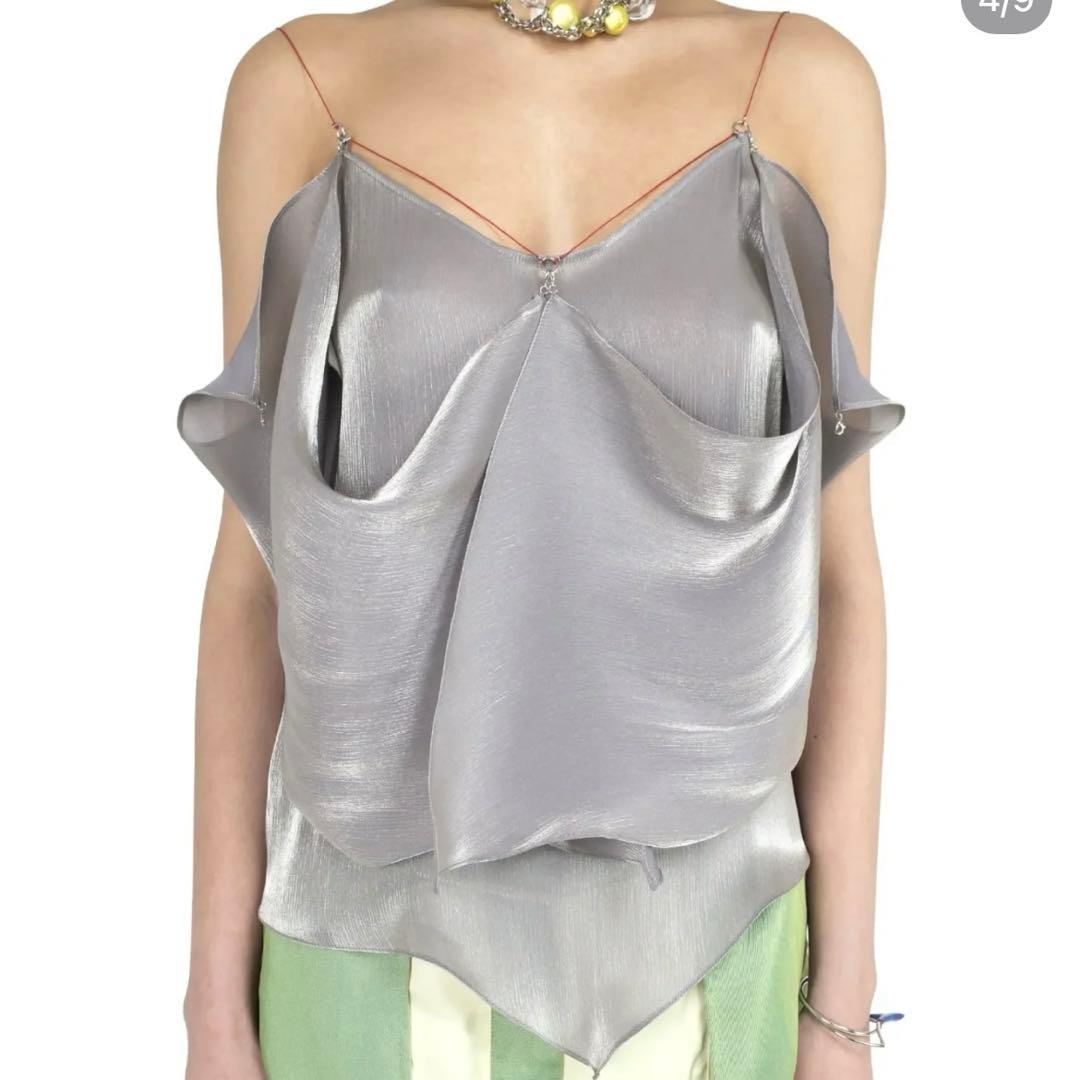 キコ・コスタディノフ　メタリック　キャミソール